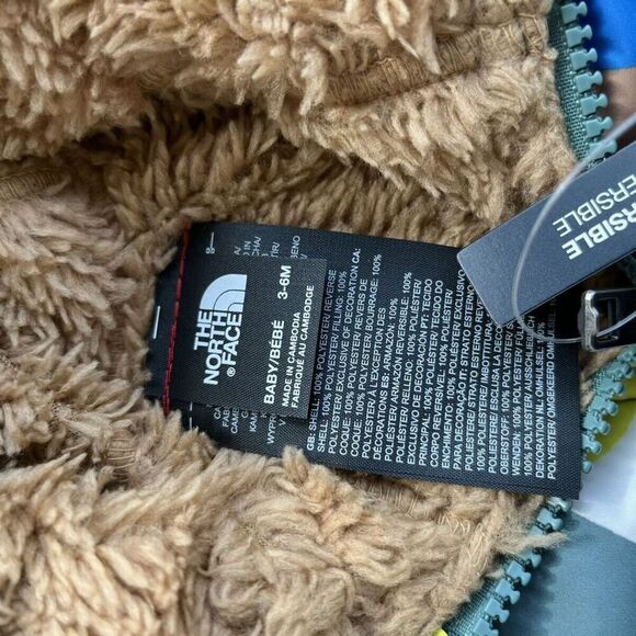 NWT $90 The North Face Reversible Mt. Chimbo Full Zip Jacket Infant Size 3- 6 M - Picture 3 of 7